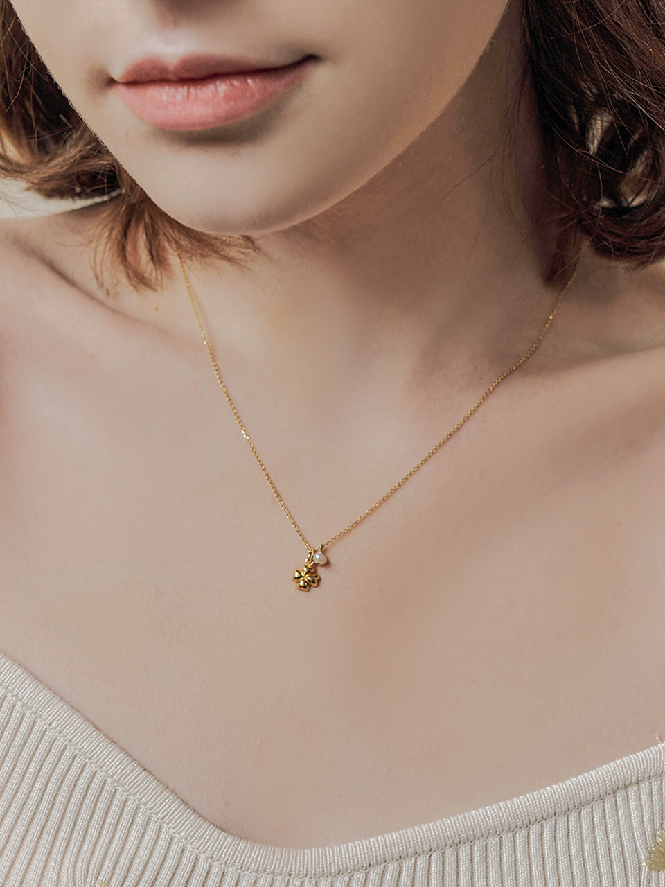 [셀럽 착용] my clover necklace