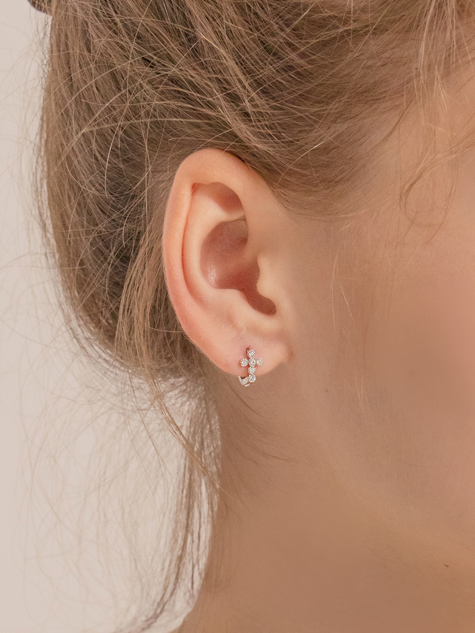 [마마무 화사 착용] dazzling cross earring