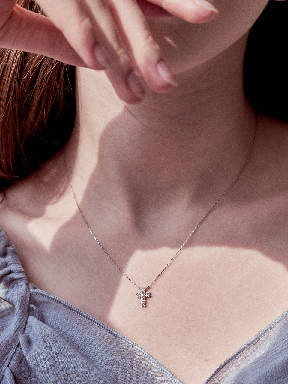 [여자아이들 민니 착용] croix necklace